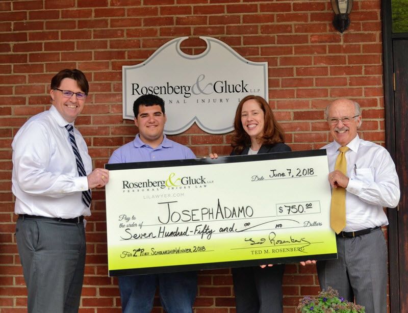Rosenberg & Gluck Scholarship Winners