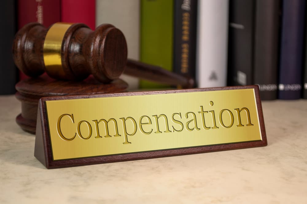 Compensation written in golden words Compensation written in golden words